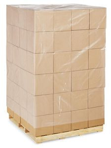 USC S-23214 51 X 49 X 97" 2 MIL CLEAR PALLET COVERS