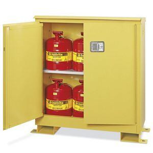 USC H-8710M OUTDOOR SAFETY CABINET - MANUAL DOORS, 3