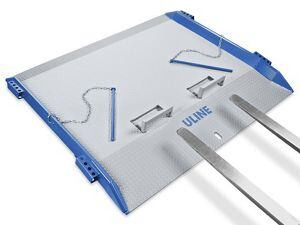 USC H-6364 STEEL DOCK BOARD - 25,000 LB CAPACITY, 8