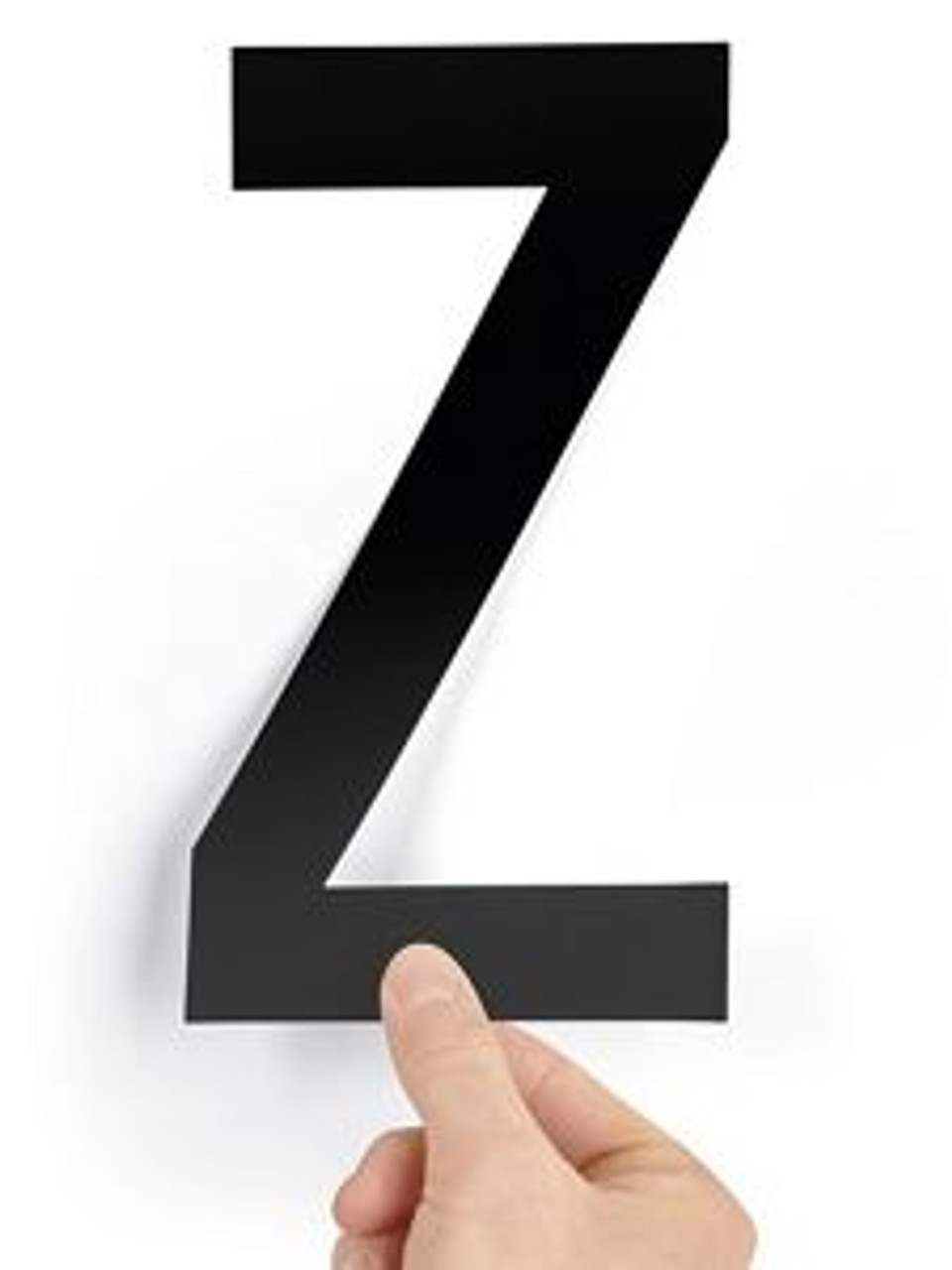 USC S-23449-Z 8" SINGLE LETTER DIE-CUT LABELS - "Z"