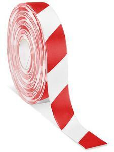 USC S-19801R/W MIGHTY LINE DELUXE SAFETY TAPE - 2" X 10