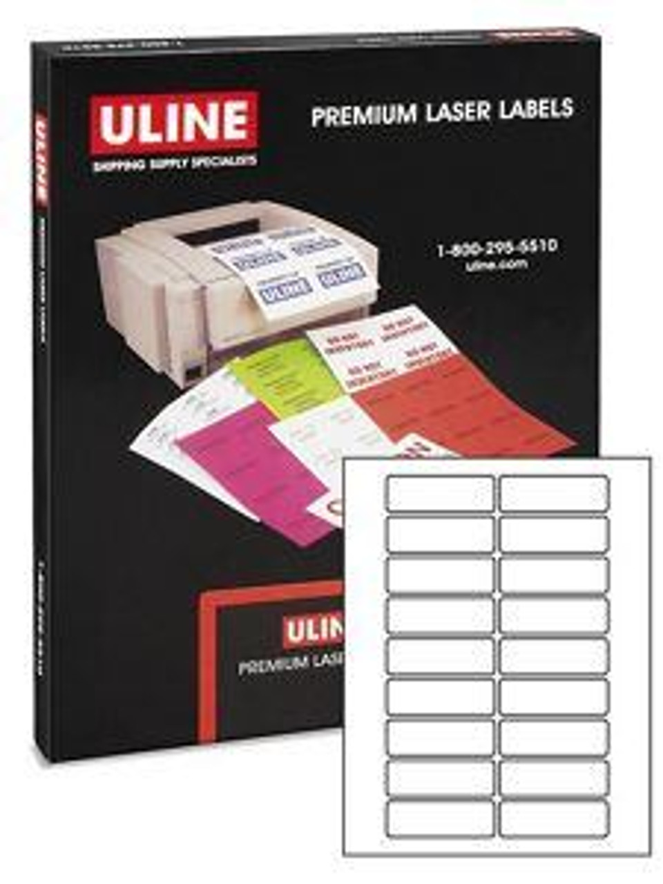 USC S-21907 ULINE WEATHER-RESISTANT LASER LABELS - 3