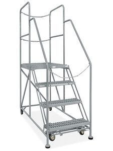 USC H-7919 REAR-EXIT WORK PLATFORM - 4 STEPS, 24 X 