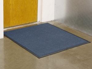 USC H-2353NB WATERHOGÂ„¢ CARPET MAT - 4 X 4', NAVY