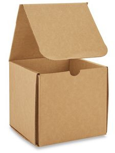 USC S-21613 6 X 6 X 6" KRAFT INDESTRUCTO MAILERS