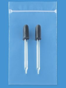 USC S-24244 CLEANROOM RECLOSABLE POLY BAGS - 4 X 6"