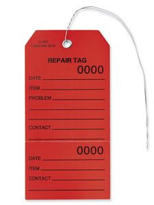 USC S-24267RPW WEATHERPROOF VINYL REPAIR TAGS - #5, PRE