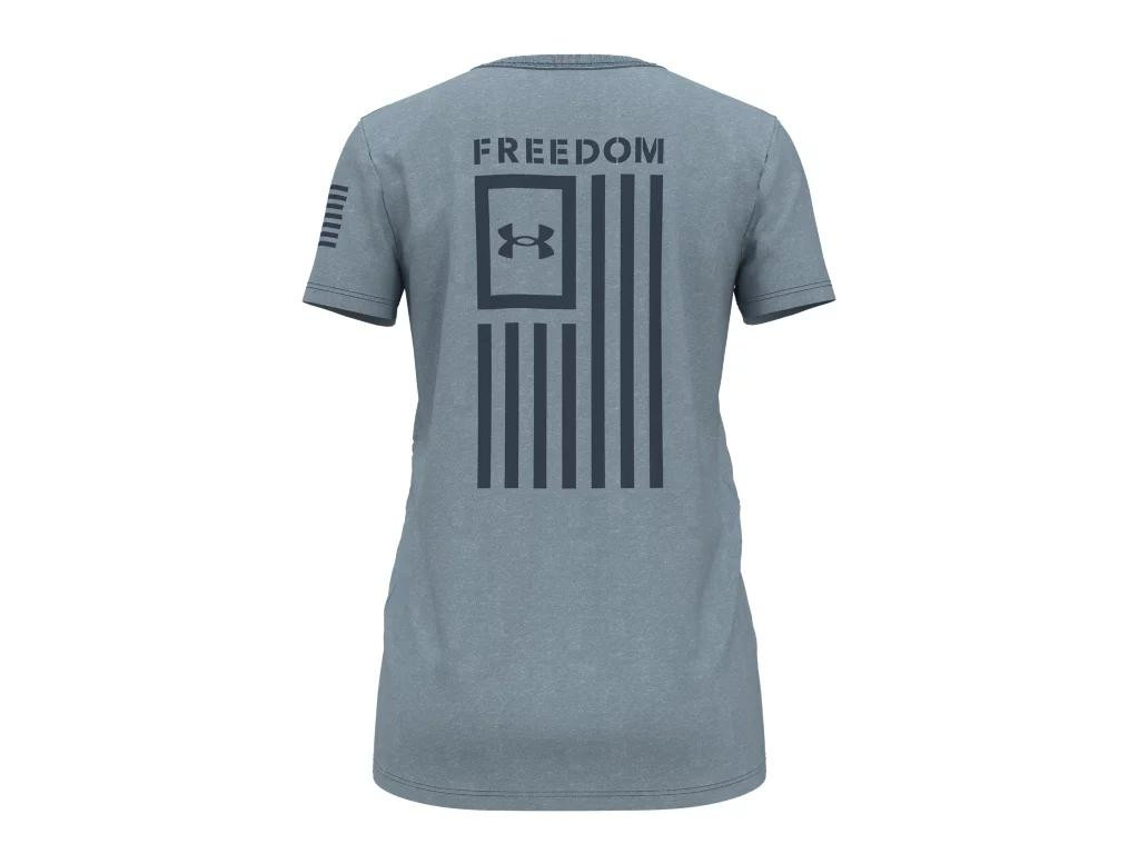 UNDER ARMOUR 1370814466SM W FREEDOM FLAG T-BLU,SM