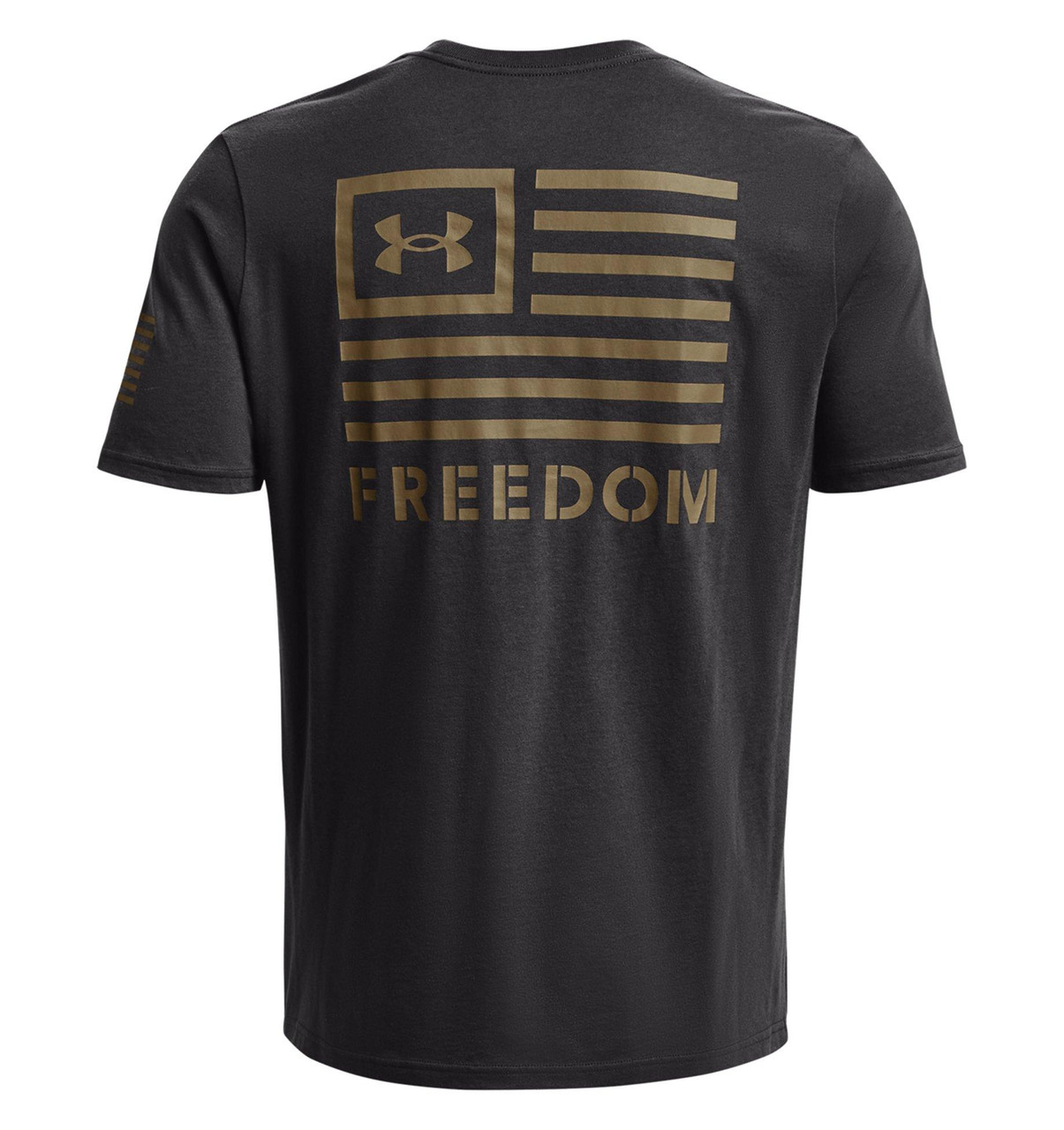 UNDER ARMOUR 1370818011XL FREEDOM BANNER T-GRY,XL