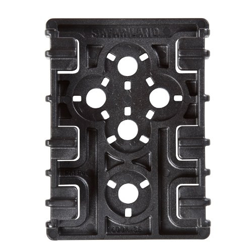 SAFARILAND 6004-35-2 EQ LOCKING PLATE 2EA - BLK