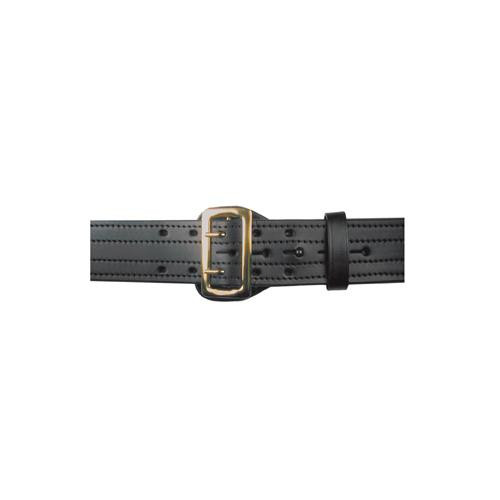BOSTON LEATHER 6504-3-66 BELT,BLACK ,NICKEL FINISH, BASKET WEAVE