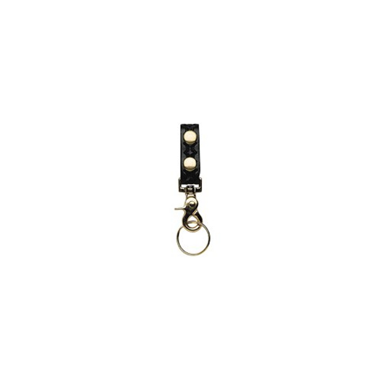 BOSTON LEATHER 5436-5 BELT KEEPER KEY RING