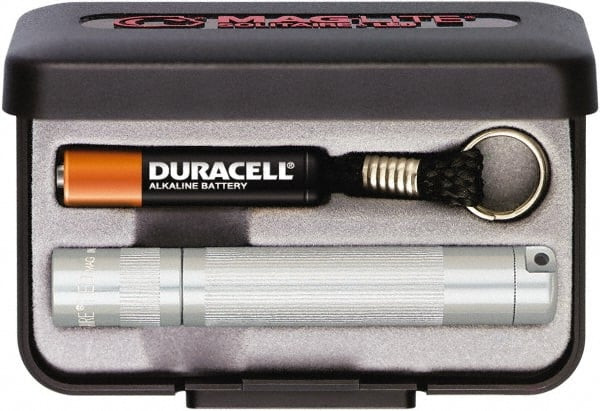 MAGLITE J3A102 ANODIZED ALUMINUM HOUSING WITH SILVER FI