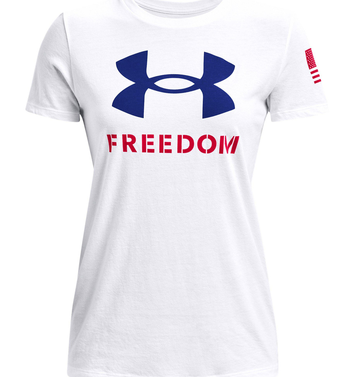 UNDER ARMOUR 13708151002X NEW W'S FREEDOM LOGO T