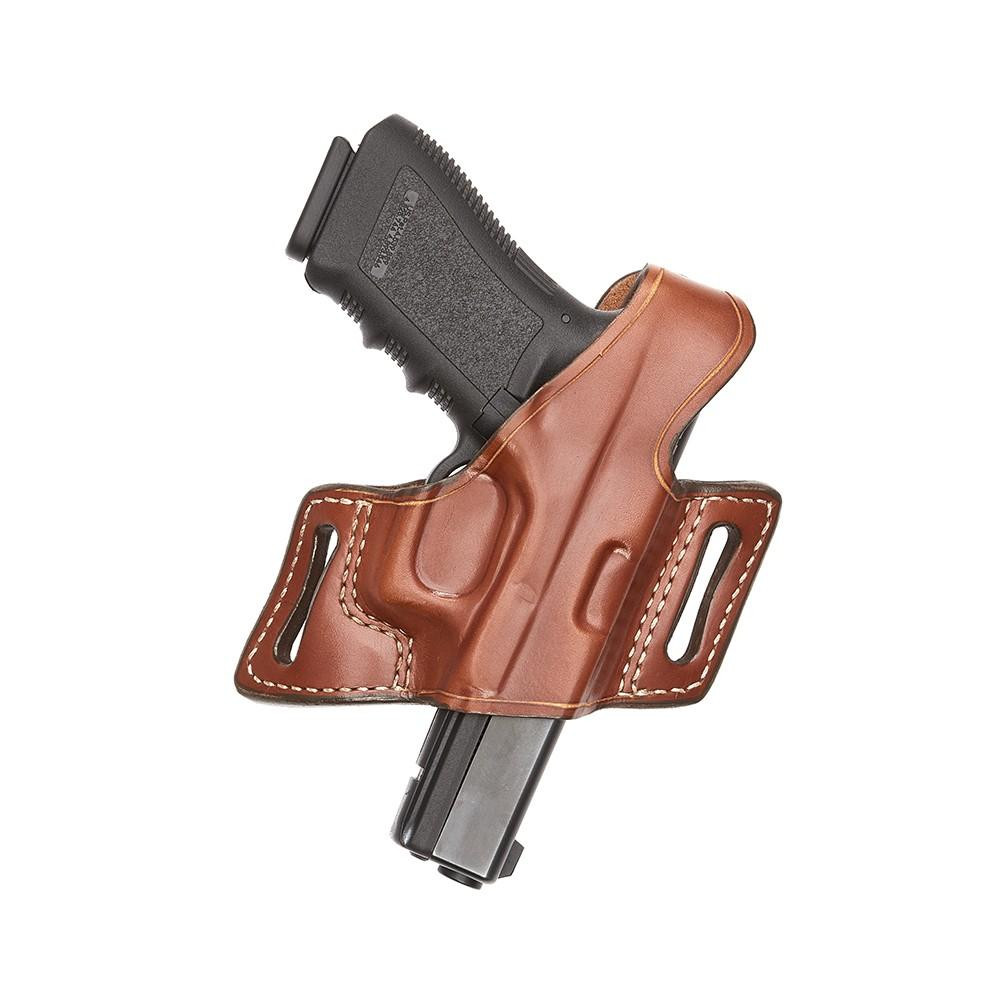 AKER LEATHER H132TPR-GL42 WHITE LIGHTNING BELT SLIDE MULTI FIT GUN