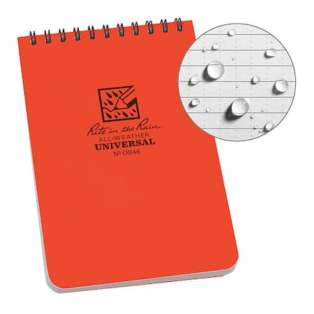 RITE IN THE RAIN OR46 COVER MATERIAL: POLYDURA BINDING: TOP SP