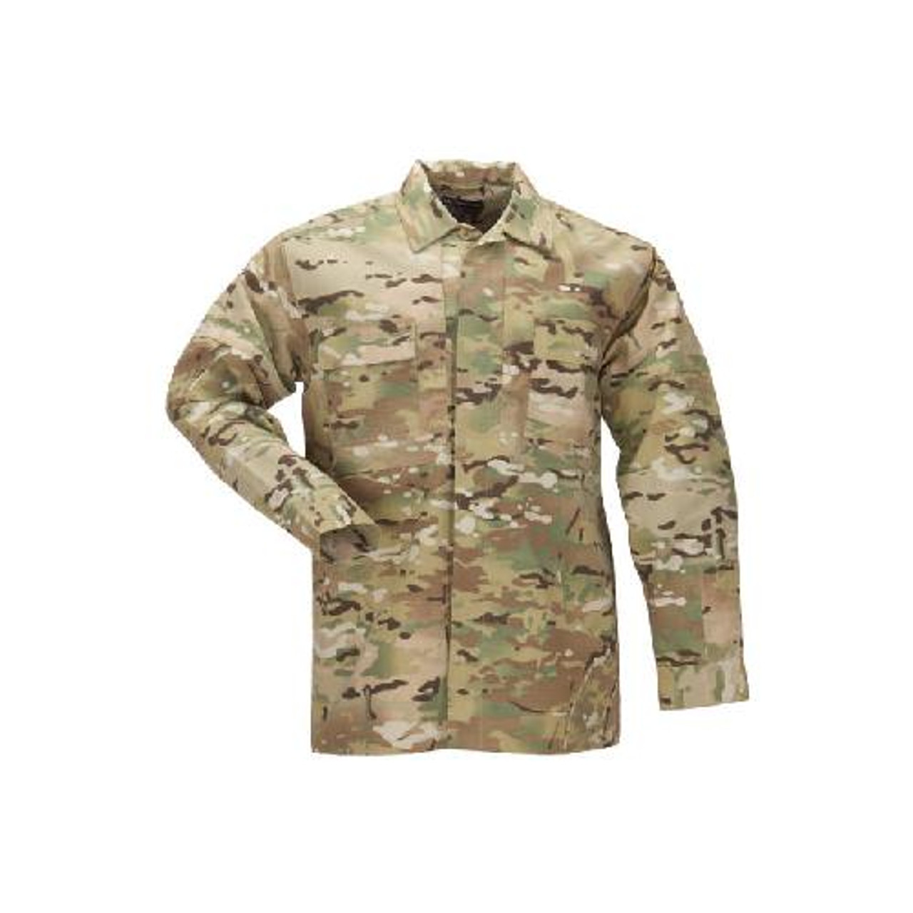 5.11 TACTICAL 72013-169-M MULTICAM TDU SHIRT- LONG SLEEVE, RIPSTOP 5.11 TACTICAL 72013-169-M MULTICAM TDU SHIRT- LONG SLEEVE, RIPSTOP