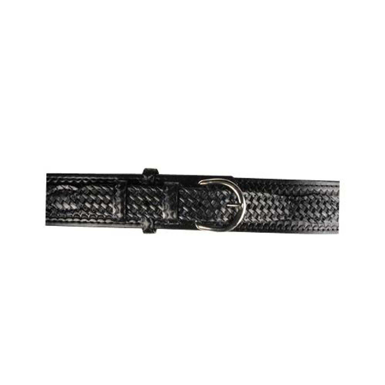 BOSTON LEATHER 6570-3-40-GLD 2 1/4 WIDE ATTRACTIVE TONGUED DUTY BELT 