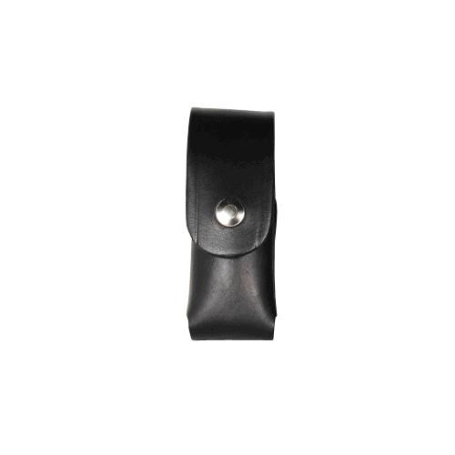 BOSTON LEATHER 5527C-3 MACE CASE. 2 OZ FLAP.SNAP PL