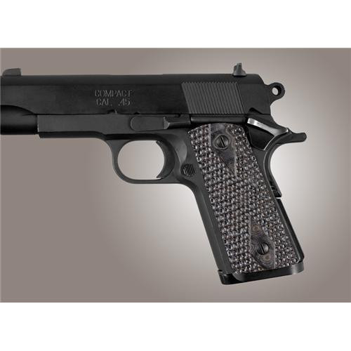 HOGUE GRIPS 43127-BLKGRY OFF S&A MAG WELL PRHA G10 GMA BLKGRY