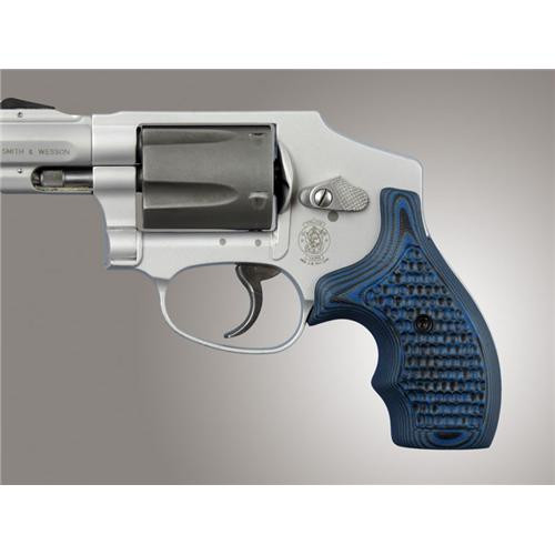 HOGUE GRIPS 61638 S&W J RB BANTAM PRHA G10 GMA BLUE LAVA