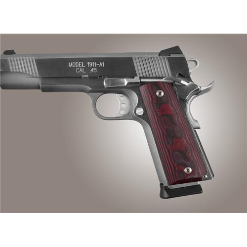HOGUE GRIPS 45669 GOVT G10 GMA RED LAVA
