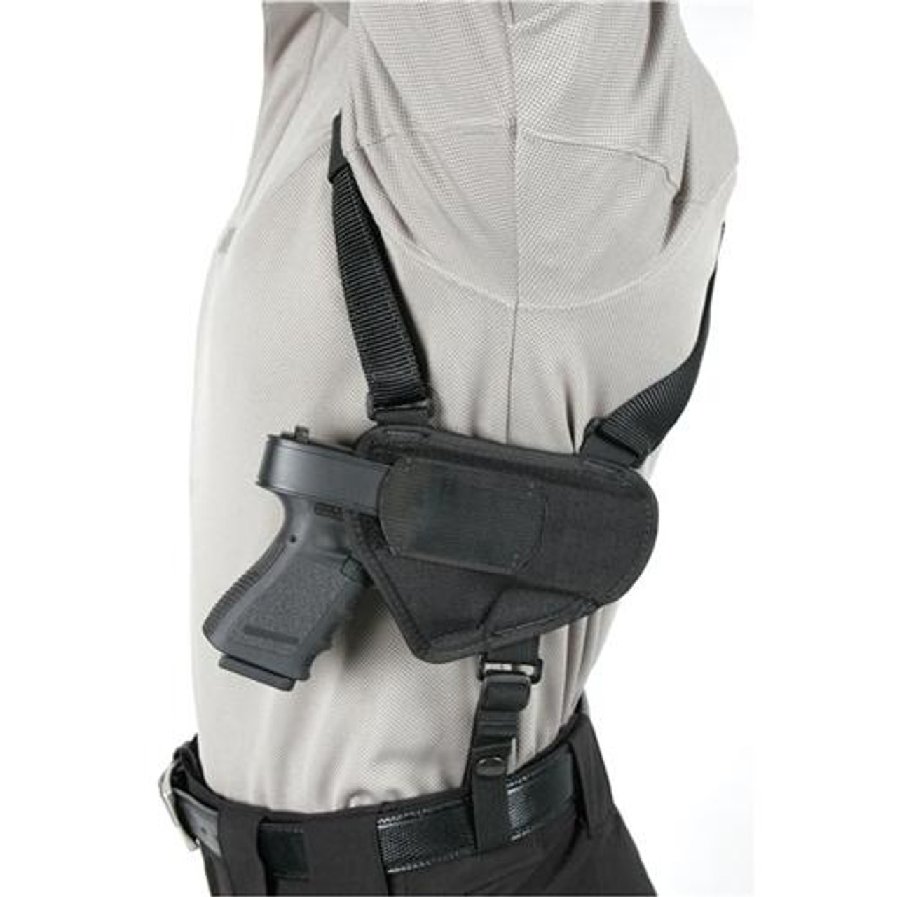 BLACKHAWK 40HS02BK-LG BLACKHAWK - AMBIDEXTROUS SHOULDER HOLSTE