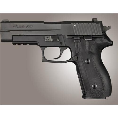 HOGUE GRIPS 47169 SIG SAUER P227 DA/SA G10 - SOLID BLACK -