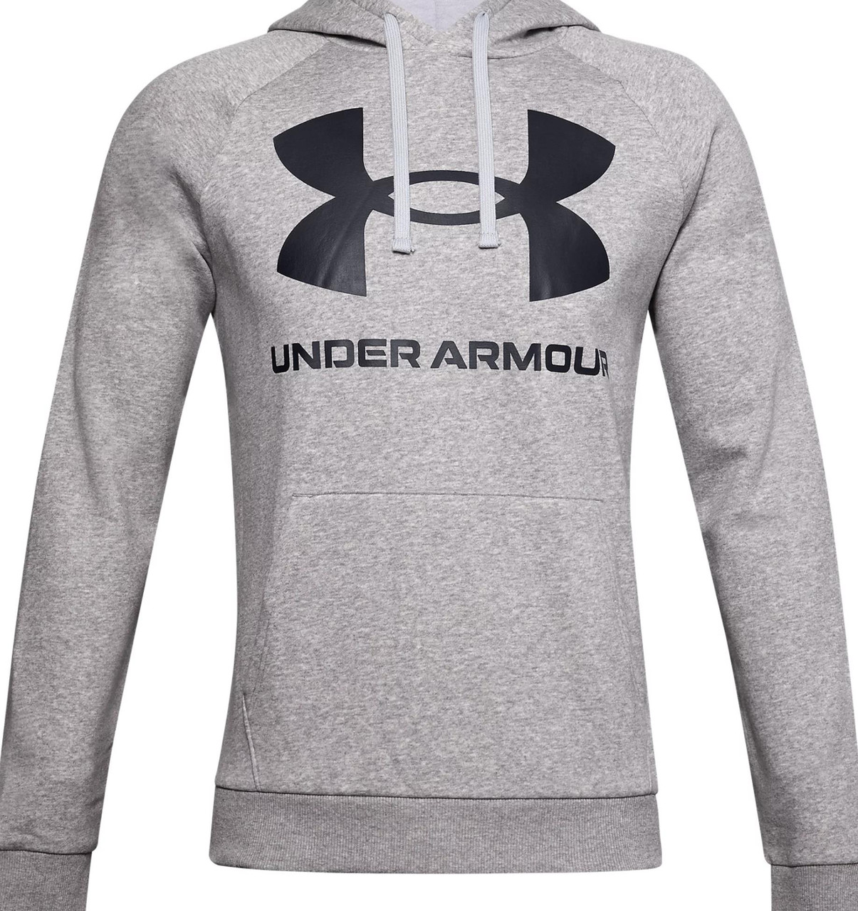 UNDER ARMOUR 1357093-011-XS UA MEN'S RIVAL FLEECE BIG LOGO HOODIE