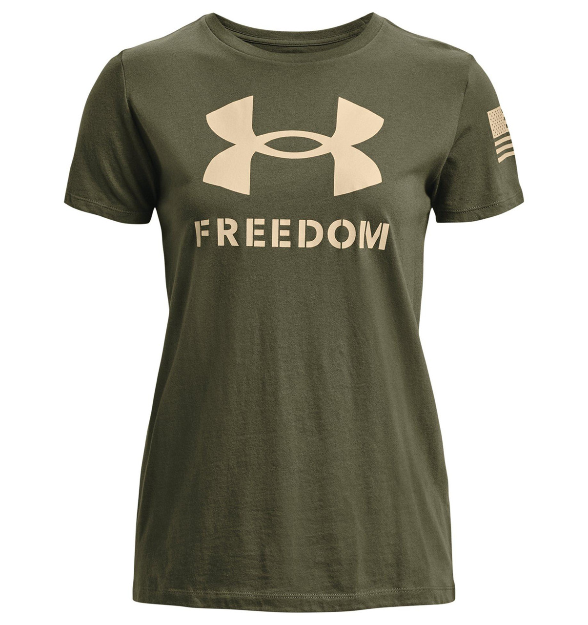UNDER ARMOUR 1370815-391-XXL UA WOMEN'S FREEDOM LOGO T-SHIRT