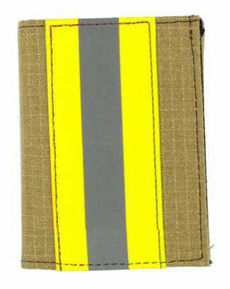 PERFECT FIT 101-C-FF-GY TRIFOLD GOLD MATRIX FIREFIGHTER WALLET W