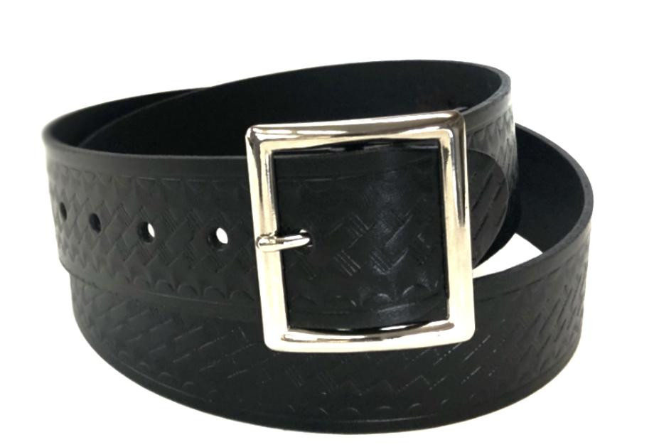 PERFECT FIT 6000-BW-CH-28 1.5'' GARRISON ECONOMY BELT W/ CHROME BU
