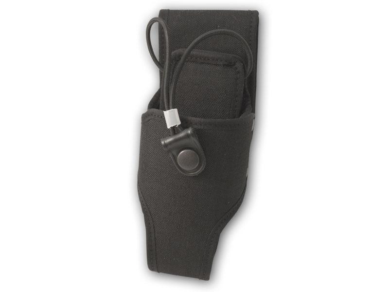 PERFECT FIT 815-N NYLON SWIVEL RADIO HOLDER W/ ELASTIC STR
