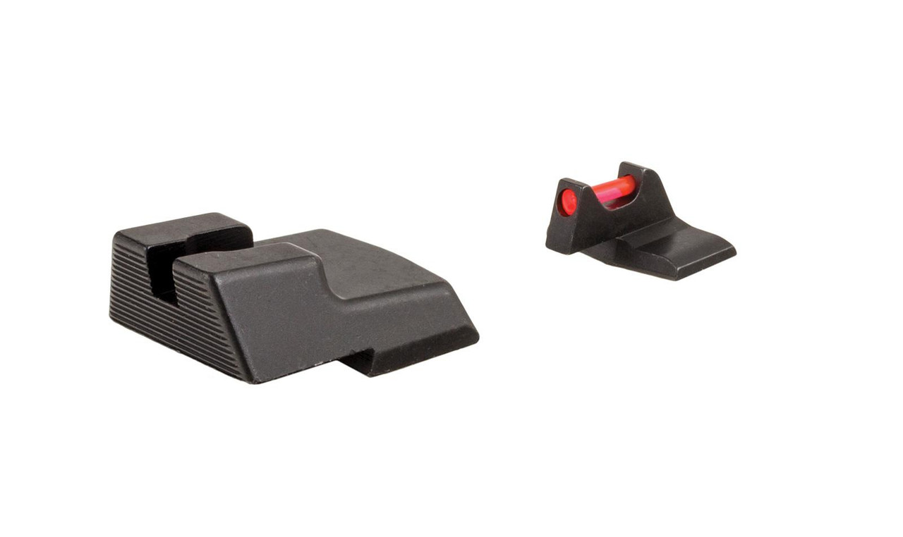 TRIJICON HK711-C-601044 FIBER SIGHTS - RED/GREEN FRONT W/ BLACK 