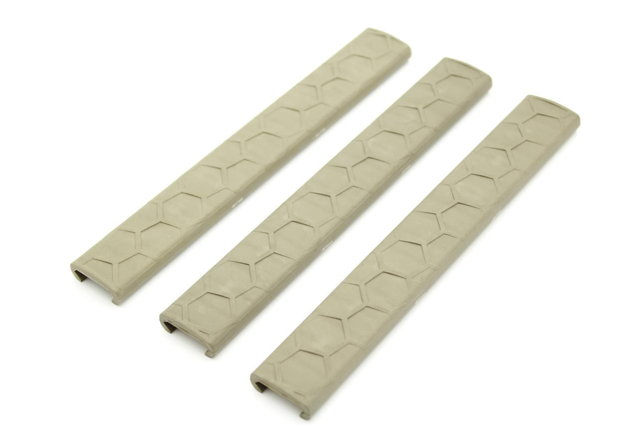 HEXMAG HX-LRC-3PK-FDE HEXMAG SLIM LINE PICATINNY LOWPRO RAIL C