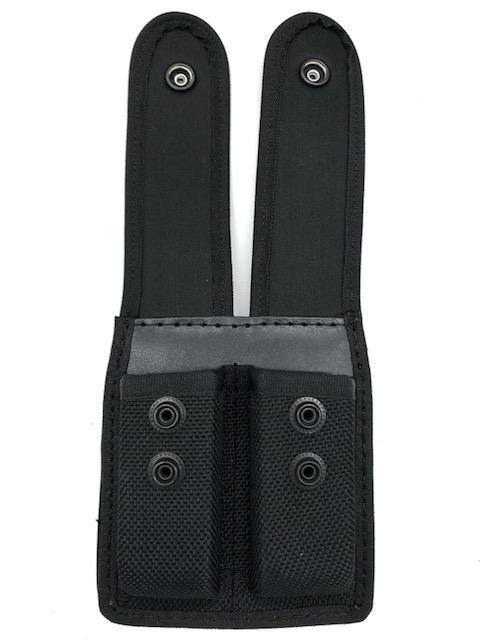 PERFECT FIT MP1102-N-MOLLE NYLON LARGE CLOSED TOP DOUBLE MAG POUCH 
