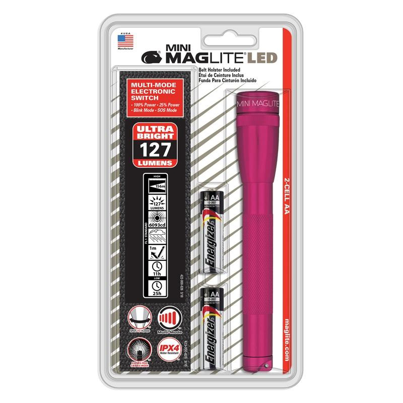 MAGLITE SP22KYH SP22 MINI MAGLITE 2 AA-CELL LED FLASHLIG