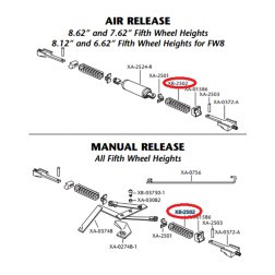 TW DISTRIBUTION XB2502 SPRING