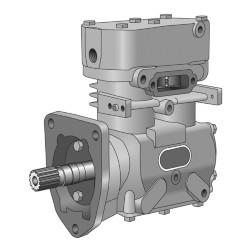 MIDLAND 103274X REMAN/COMPRESSOR
