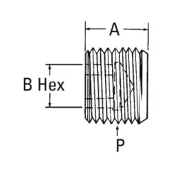 WEATHERHEAD 22226S NPTF/SM ADAPTER