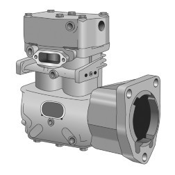 MIDLAND 286544X REMAN/COMPRESSOR