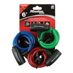 BALKAMP 7552718 3-PACK COILED CBL/LCK