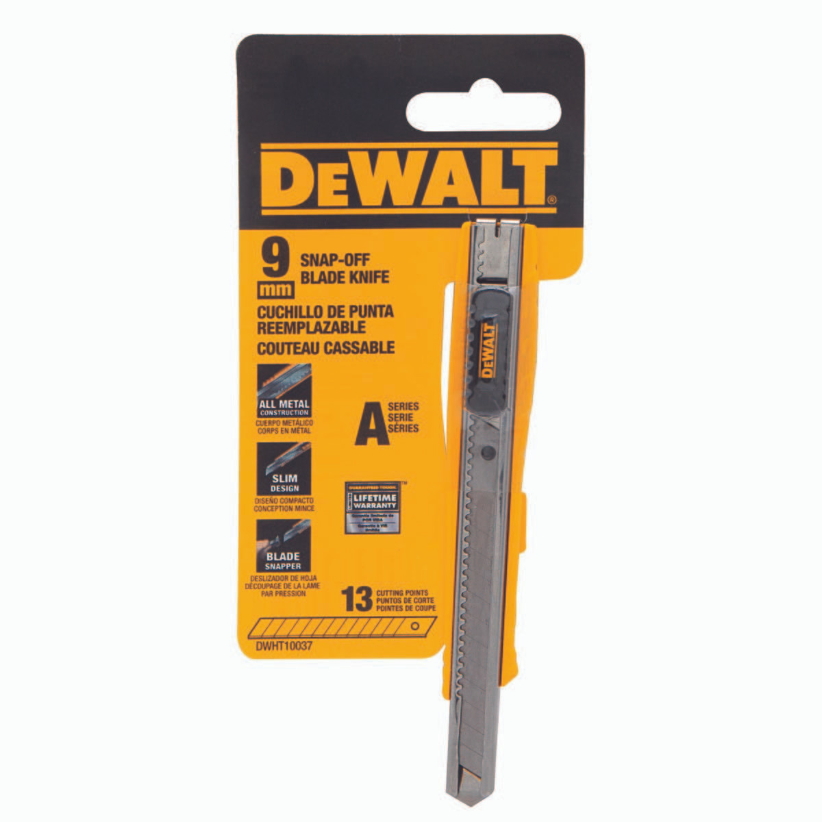 DEWALT TOOLS DWHT10037 DW KNVE SNAP SB 9MM