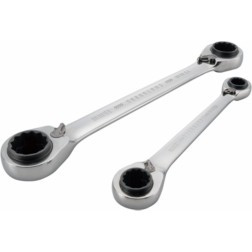 CRAFTSMAN INDUSTRIAL CMMT12074 WRENCHES, 2-PC METRIC RATCHETING BOX WRE