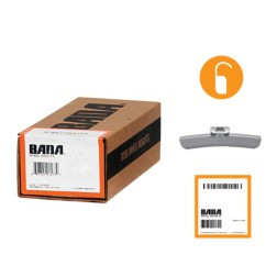 NAPA WHEEL WEIGHTS FNFE10SU STEEL WHEEL WEIGHT