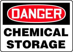 ACCUFORM SIGNS MCHL192VP DANGER SIGN,10 X 14IN,R AND BK/WHT,PLSTC