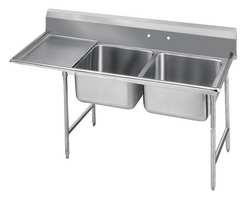 ADVANCE TABCO 9-42-48-24L REGALINE SINK,SQUARE,24"X24"X12"