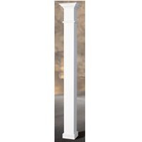 AFCO INDUSTRIES 800WC610 8" WELLINGTON POSTSET WHT 10'