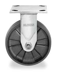 ALBION 05HE05201RG RIGID PLATE CASTER 1000 LB 5 IN DIA