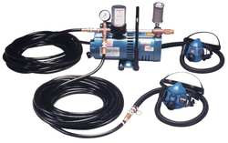 ALLEGRO INDUSTRIES, INC. 9205-02 SUPPLIED AIR PUMP PACKAGE 2 PPL 3/4 HP